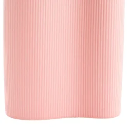 Ceramic Cyprus Muse Vase Matte Light Pink (17x7x23cmH)