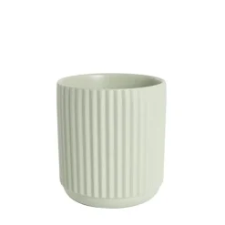 Ceramic Cyprus Vase Matte Sage (16DX17cmH)