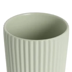 Ceramic Cyprus Vase Matte Sage (16DX17cmH)