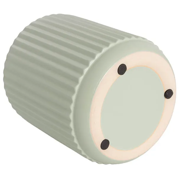 Ceramic Cyprus Vase Matte Sage (16DX17cmH)