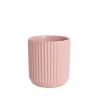 Ceramic Cyprus Vase Matte Light Pink (14DX15cmH)