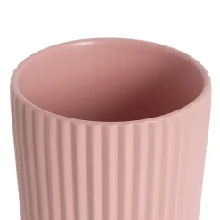 Ceramic Cyprus Vase Matte Light Pink (14DX15cmH)