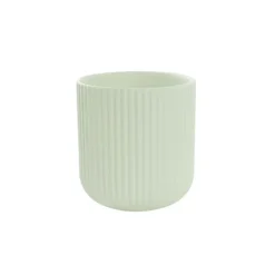 Ceramic Cyprus Vase Matte Lime Sage (14DX15cmH)