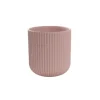 Ceramic Cyprus Vase Matte Blush Pink (14DX15cmH)