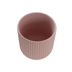 Ceramic Cyprus Vase Matte Blush Pink (14DX15cmH)