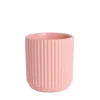 Ceramic Cyprus Vase Matte Light Pink (16DX17cmH)