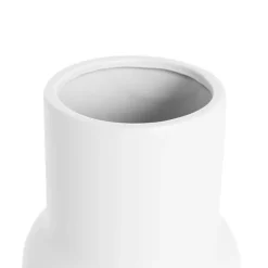 Ceramic Freya Vase Matte White (12TDx16DX22cmH)