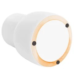 Ceramic Freya Vase Matte White (12TDx16DX22cmH)