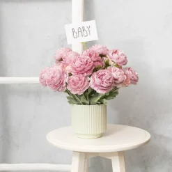 Ceramic Mykonos Muse Vase Matte Sage (11.5x11.5cmH)