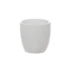Ceramic Orchid Pot Medium White (14cmDx13.5cmH)