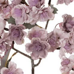 Cherry Blossom Branch Spray Mauve (103cmH)