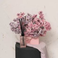 Cherry Blossom Branch Spray Dusty Pink (103cmH)