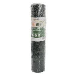 Chicken Wire Coated Florist Roll HexNet (50cmx20m) Green
