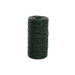 Chicken Wire Coated Florist Roll HexNet (20cmx20m) Green