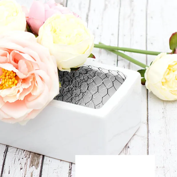 Chicken Wire Florist Rolls HexNet 24g (10cmx20m) Silver