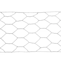 Chicken Wire Florist Rolls HexNet 24g (10cmx20m) Silver