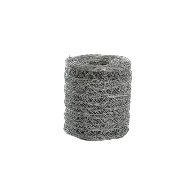 Chicken Wire Florist Rolls HexNet 24g (10cmx20m) Silver