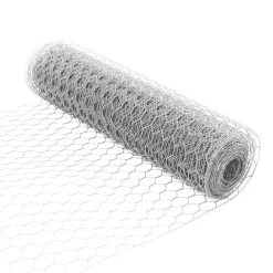 Chicken Wire Florist Rolls HexNet 24g (50cmx20m) Silver
