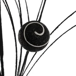 Christmas Bauble Spray Black (80cmH)