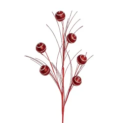 Christmas Bauble Spray Red (80cmH)