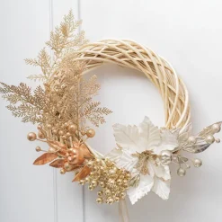 Christmas Berry Pick Pack 6 Gold (20cmH)