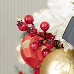 Christmas Berry Pick Pack 6 Red (20cmH)