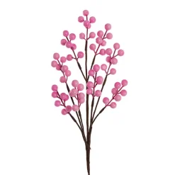 Christmas Berry Spray Candy Pink (43cmH)