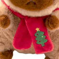 Christmas Capybara George Plush Toy Brown (22cmST)