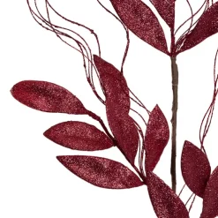 Christmas Leaf & Vine Spray Red (80cmH)