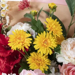 Chrysanthemum x 7 Head Spray Yellow (83cmH)