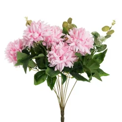Chrysanthemum x 7 Heads Bouquet Soft Pink (11cmDx48cmH)