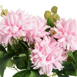 Chrysanthemum x 7 Heads Bouquet Soft Pink (11cmDx48cmH)