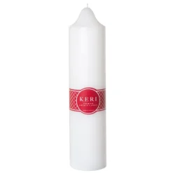 Church Pillar Candle White (7x30cmH) 150Hr