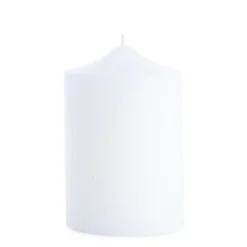 Church Pillar Candle White (10x15cmH)