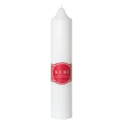 Church Pillar Candle White (5x25cmH) 62Hr