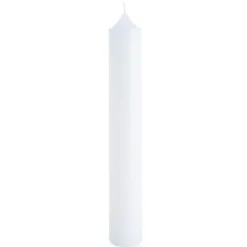Church Pillar Candle White (7x40cmH) 180Hr