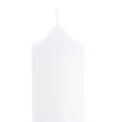 Church Pillar Candle White (7x40cmH) 180Hr