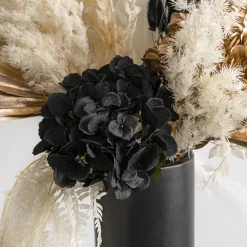 Claire Hydrangea Short Stem Black (52cmH)