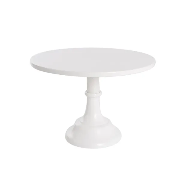 Classic Cake Stand Gloss White (30cmDx22cmH)