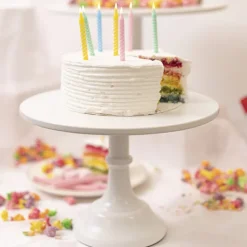 Classic Cake Stand Gloss White (30cmDx22cmH)
