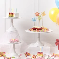 Classic Cake Stand Gloss White (40cmDx25cmH)