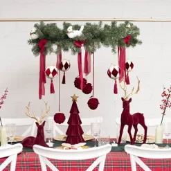 Classic Christmas Pine Garland Green (185cmL)