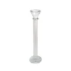 Classic Crystal Glass Candle Holder Clear (32cmH)