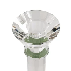 Classic Crystal Glass Candle Holder Clear (32cmH)