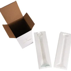 Classic Crystal Glass Candle Holder Clear (32cmH)