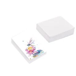 Classic Gift Card & Envelope Dragonfly Pk25 (6.5x10cmH)