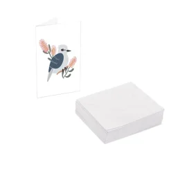 Classic Gift Card & Envelope Kookaburra Pk25 (6.5x10cmH)