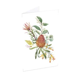 Classic Gift Card & Envelope Natives Pk25 (6.5x10cmH)