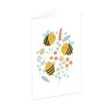 Classic Gift Card & Envelope Buzzing Bees Pk25 (6.5x10cmH)