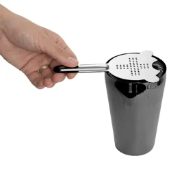 Cocktail Shaker 5PC Set Metallic Black